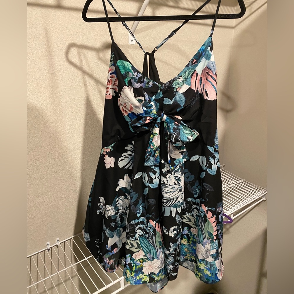 City Chic Floral Romper